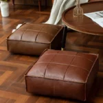 Futon de sol en cuir PU marocain - Image 5