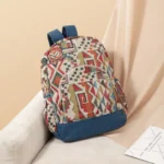 Sac à dos en tissu de grande capacité - Image 2