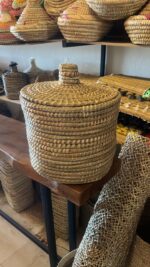 Woven Palm Laundry Basket & Eco-Weave Laundry Hamper - Image 2