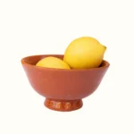 Hand-Painted Terracotta Clay Bowl | Authentic Moroccan