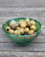 Tamegroute Green Serving Bowls | Authentic Moroccan - Image 3