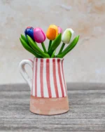 Moroccan Petite Ceramic Jug (450ml) – Hand-Painted Creamer - Image 2