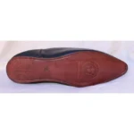 Traditional Moroccan Babooch – navy Bleu Color - Image 5