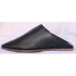 Traditional Moroccan Babooch – Black Color - Image 3