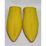Traditional Moroccan Babooch – Yellow Color - Image 7