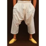 Men’s Off-white Kandrissi Pontalon | Traditional Moroccan Pants - Image 3