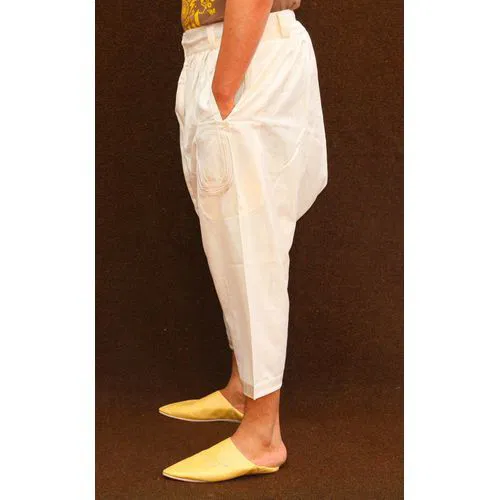 2000_5ef7a35bb4f56 Men’s Off-white Kandrissi Pontalon | Traditional Moroccan Pants - Image 1