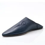 Traditional Moroccan Babooch – navy Bleu Color - Image 2