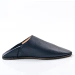 Traditional Moroccan Babooch – navy Bleu Color - Image 3