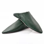 Traditional Moroccan Babooch – Green Color