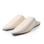 Traditional Moroccan Babooch – Off-white color - Image 5