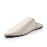 Traditional Moroccan Babooch – Off-white color - Image 2