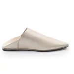 Traditional Moroccan Babooch – Off-white color - Image 6