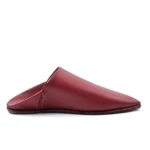 Traditional Moroccan Babooch – Garnet Color - Image 4