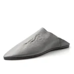 Traditional Moroccan Babooch – Grid Color - Image 2