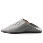 Traditional Moroccan Babooch – Grid Color - Image 5