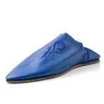 Traditional Moroccan Babooch – Royal Blue Color - Image 5