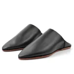 Traditional Moroccan Babooch – Black Color - Image 4