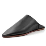 Traditional Moroccan Babooch – Black Color - Image 5