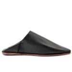 Traditional Moroccan Babooch – Black Color - Image 2