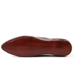 Traditional Moroccan Babooch – Garnet Color - Image 6