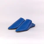 Traditional Moroccan Babooch – Blue Color - Image 2