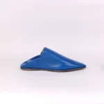 Traditional Moroccan Babooch – Blue Color - Image 5