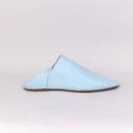 Traditional Moroccan Babooch – Sky Bleu Color - Image 5