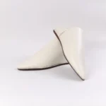 Traditional Moroccan Babooch – Wite Color