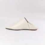 Traditional Moroccan Babooch – Wite Color - Image 6