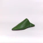 Traditional Moroccan Babooch – Vert olive Color - Image 4