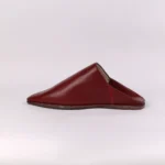 Traditional Moroccan Babooch – Red Color - Image 2