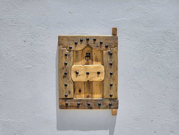 20250622_124521 Moroccan Artisan Wood Art – Unique Berber Heritage Panel - Image 1