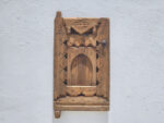 Handcrafted Amazigh Wooden Wall Panel – Moroccan Vintage Décor