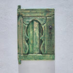 Authentic Berber Wood Wall Art – Unique Moroccan Handcrafted Décor