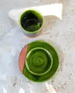 Tazekka Handcrafted Ceramic Espresso Set – Moroccan Green Glaze & Clay - Image 4