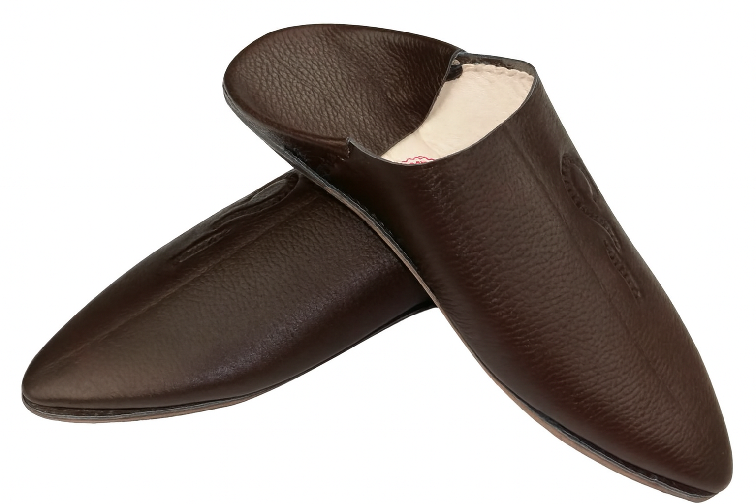 Traditional Moroccan Babooch – Brown Color