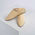 Traditional Moroccan Babooch – Beige Color