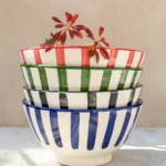 Ourika Handcrafted Ceramic Fruit Bowl (25cm) – Moroccan Centrepiece