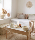 Small Moroccan Oval Basket – Handwoven from Palm Leaves - Image 2