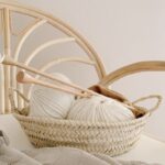 Round Palm Leaf Basket – Moroccan Handcraft