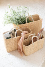 Berber Woven Basket Tote – Authentic Moroccan Craft - Image 3