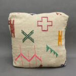 Handmade Moroccan Berber Wool Pouf